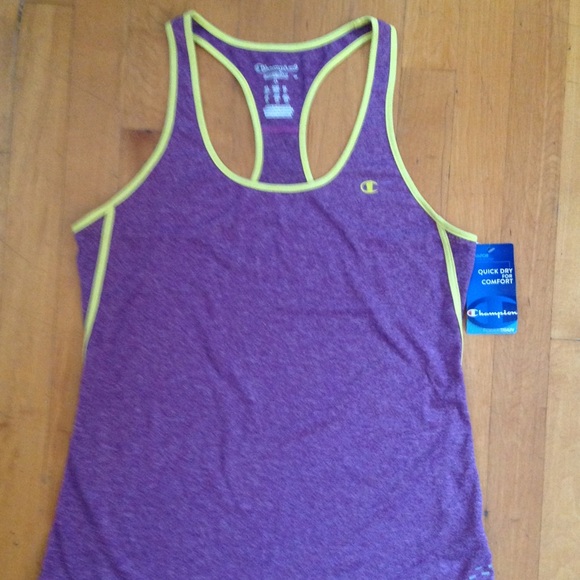Champion Purple Athletic Tank Top Size Small - Picture 2 of 8
